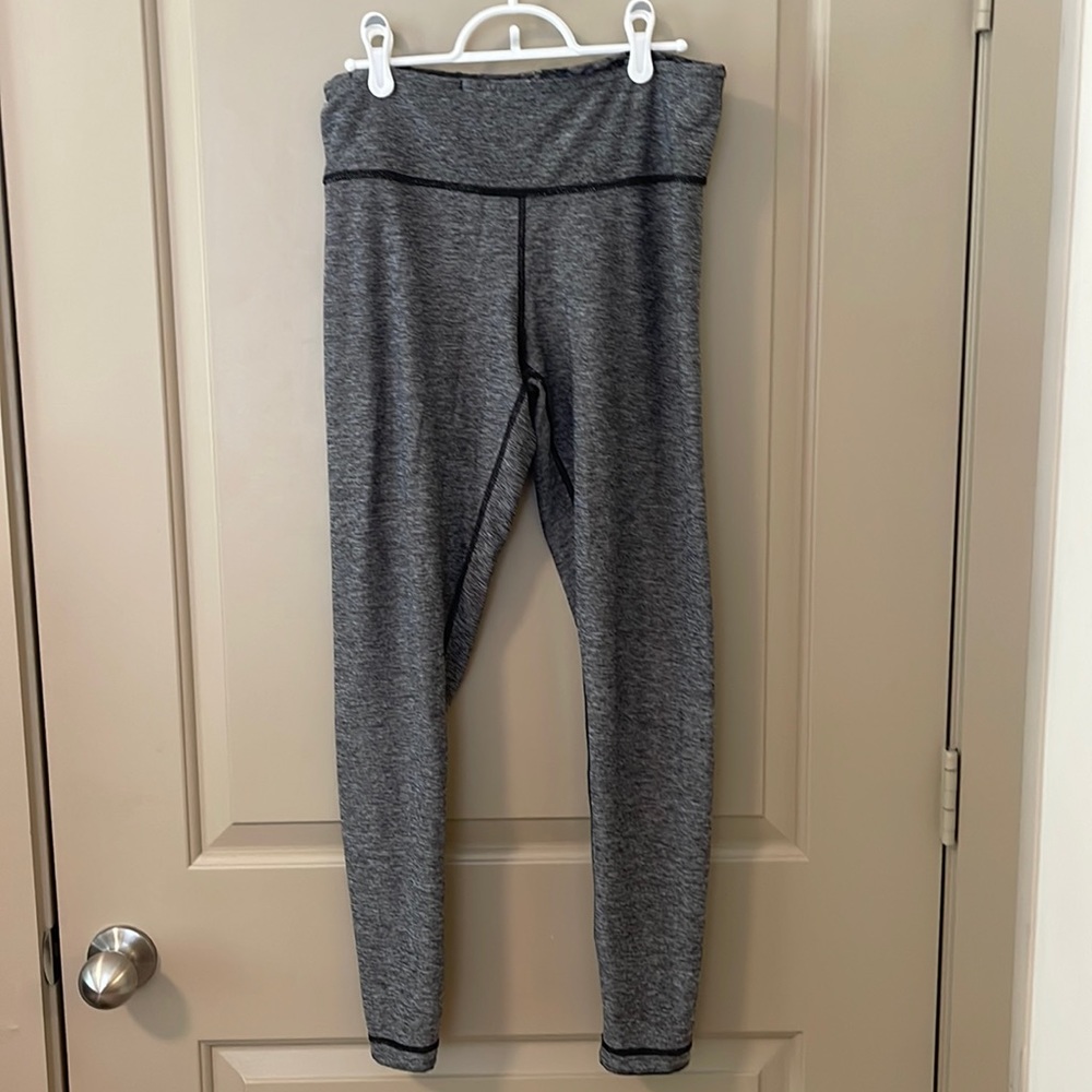 Reversible Grey Workout Leggings